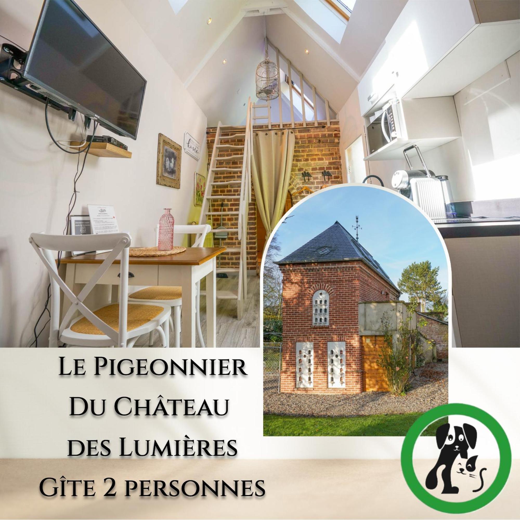 Château des Lumières Gîte et gîte insolite Saint-Blimont Extérieur photo